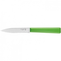 Nóż Opinel Essentiels Serrated Paring Green 002354-10545