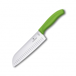 Nóż kuchenny Santoku 6.8526.17L4B zielony-6286