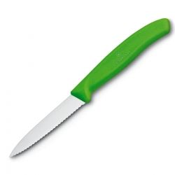 Nóż do warzyw 6.7636.L114, zielony z piłką
