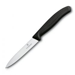 Nóż do warzyw 6.7703, czarna rękojeść, 10cm