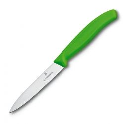 Nóż do warzyw 6.7706.L114, zielona rękojeść, 10cm