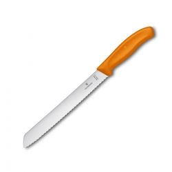 Nóż do chleba Victorinox 6.8636.21L9B pomarańczowy