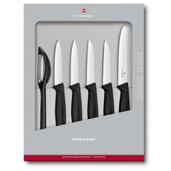 Zestaw noży z obieraczką Swiss Classic 6.7113.6G