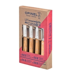 Opinel Zestaw Essentials Olivewood Box Set 002163-14316