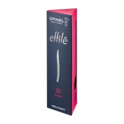 Nóż Opinel Effile No.10 Padouk 002555-16197