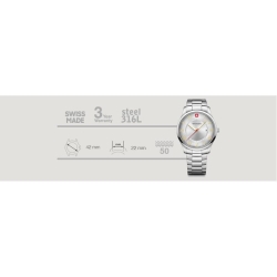 Zegarek Wenger City Classic 01.1441.136-16265