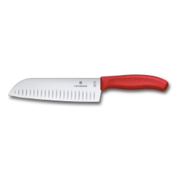 Nóż kuchenny Santoku 6.8521.17C1B czerwony-17816