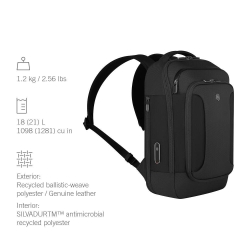 Plecak na laptop biznesowy niebieski 653643 WT 7.0-18325