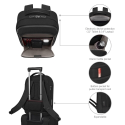 Plecak na laptop biznesowy niebieski 653643 WT 7.0-18326