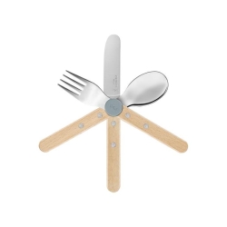 Zestaw sztućców dla dzieci Opinel 003257 niebieski-18477