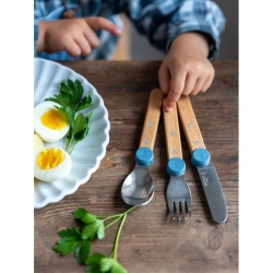 Zestaw sztućców dla dzieci Opinel 003257 niebieski-18478