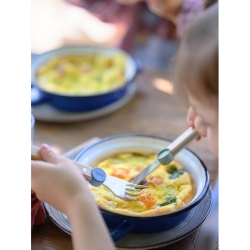 Zestaw sztućców dla dzieci Opinel 003258 zielony-18490