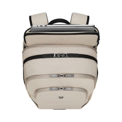 Plecak miejski biznesowy Delux 653552 złamana biel-18698